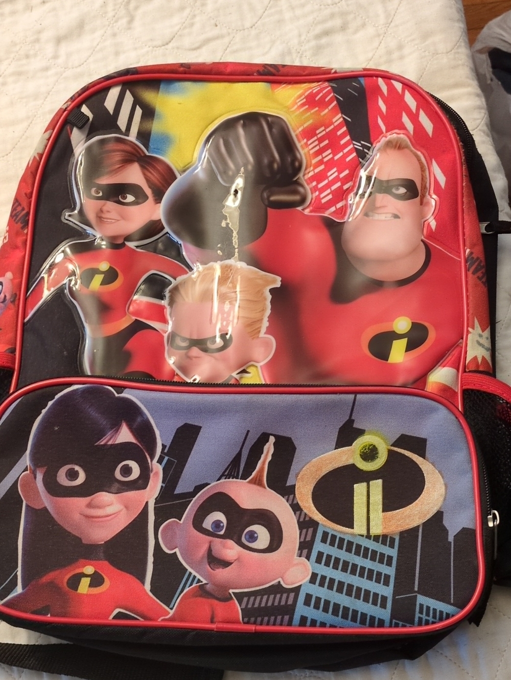The Incredibles Kids Red Backpack
